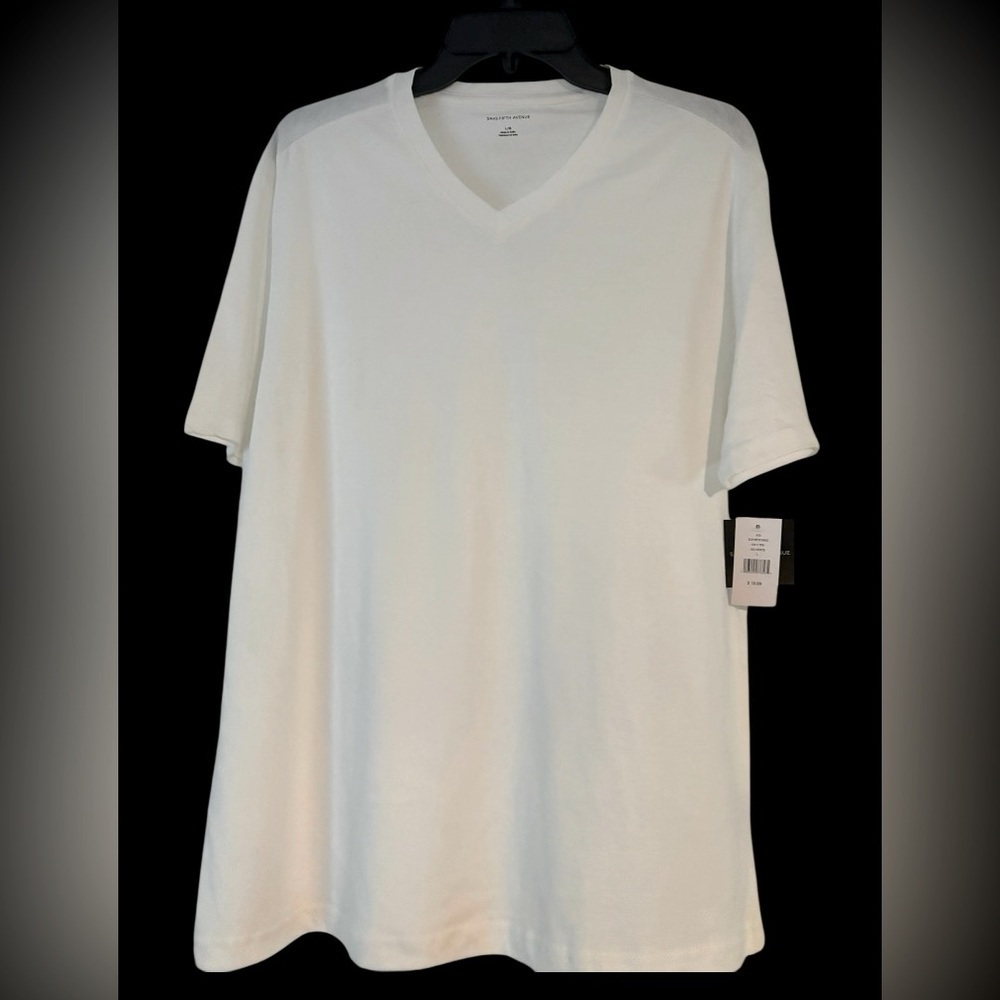 Saks Fifth Avenue V-Neck Tee Shirt NWT